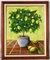 Toni, Still Life with Lemon Tree, 20th Century, Oil on Canvas, Framed 6