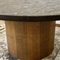 Brutalist Coffee Table with Natural Stone Top 5