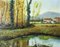 Tipico paesaggio spagnolo, XX secolo, olio su tela, con cornice, Immagine 4