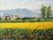 Gikol, paisaje español, años 90, óleo sobre lienzo, enmarcado, Imagen 1
