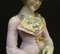 Figura de dama de porcelana biscuit, Sitzendorf, década de 1800, Imagen 11