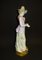 Figura de dama de porcelana biscuit, Sitzendorf, década de 1800, Imagen 2