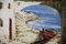 Puig, La playa del pueblo español, años 80, óleo sobre lienzo, enmarcado, Imagen 7