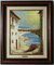 Puig, The Beach of the Spanish Village, 1980s, Oil on Canvas, Framed 6