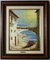 Puig, The Beach of the Spanish Village, 1980s, Oil on Canvas, Framed, Image 6
