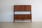 Credenza alta vintage in teak e quercia, Immagine 1