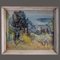 William Langley, Paisaje de la Riviera francesa, siglo XX, óleo sobre lienzo, Imagen 1
