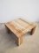 Vintage Coffee Table in Fluted Travertine, Italy, 1970s 3