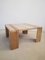 Vintage Coffee Table in Fluted Travertine, Italy, 1970s 6