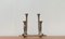 Danish Brutalist Sculptural Cast Aluminum Candleholder, Image 33