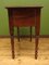 Antique Oak Lowboy Side Table with Drawers, Image 6