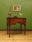 Antique Oak Lowboy Side Table with Drawers 3