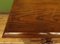 Antique Oak Lowboy Side Table with Drawers 15