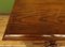Tavolino basso antico in quercia con cassetti, Immagine 15