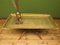 Large Vintage Brass Tray Table with Folding Wooden Base, 1960s 6
