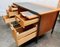 Vintage Teak Desk with Drawers by Abbess Linear 5