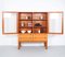 Danish Oak Display Cabinet with Drawers, 1960s, Set of 3 4