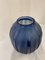 Art Deco Blue Glass Vase 2