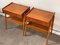 Skandinavische Mid-Century Teak Nachttische mit Schubladen, 2er Set 5