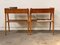 Mid-Century Scandinavian Teak Nightstand Sidetables with Drawers, Set of 2 4