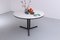 Round Black and White Dining Table by Hein Salomonson from Ap Originals, 1950s, Image 7