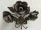 Metallarbeit Bouquet handgefertigte Rose Charm Haken 1