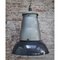 Vintage French Blue Enamel Industrial Pendant Lights from Mazda, Image 4