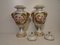 Antique 19th Century Lidded Porcelain Urn Vases from Capodimonte, Italy, Set of 2 10