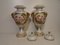 Antique 19th Century Lidded Porcelain Urn Vases from Capodimonte, Italy, Set of 2, Image 10