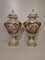 Antique 19th Century Lidded Porcelain Urn Vases from Capodimonte, Italy, Set of 2 6