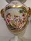 Vases Urnes Antiques en Porcelaine de Capodimonte, Italie, 19ème Siècle, Set de 2 2