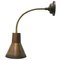 Lámparas de pared industriales vintage de cobre y latón, Imagen 1