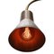 Lámparas de pared industriales vintage de cobre y latón, Imagen 3