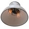 Dutch Industrial Grey Enamel Pendant Lamp from Philips, Image 3