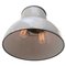 Dutch Industrial Grey Enamel Pendant Lamp from Philips, Image 5