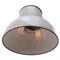 Lámpara colgante holandesa industrial esmaltada en gris de Philips, Imagen 5
