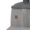 Dutch Industrial Grey Enamel Pendant Lamp from Philips 2
