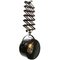 Lámpara colgante industrial de metal negro con forma de tijera Vinatge, Imagen 1