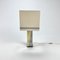 Hollywood Regency Style Table Lamp in Brass and Chrome, 1970s 6