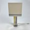 Hollywood Regency Style Table Lamp in Brass and Chrome, 1970s 1