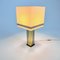 Hollywood Regency Style Table Lamp in Brass and Chrome, 1970s 5