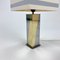 Hollywood Regency Style Table Lamp in Brass and Chrome, 1970s 7