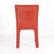 Vintage Leder Stühle, 6er Set 3