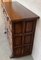 19th Catalan Spanish Baroque Carved Walnut Tuscan Two Drawers Credenza 5