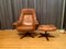 Armchair with Footrest from Göte Möbler, Sweden, 1960s, Set of 2, Image 10