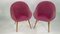 Vintage Shell Armchairs from Miroslav Navratil, Czechoslovakia, 1950s, Set of 2, Image 1