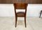 Art Nouveau Leather Dining Chairs by Richard Riemerschmid for Deutsche Werkstätten Hellerau, 1920s, Set of 4, Image 15