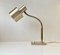 Scandinavian Modern Adjustable Brass Desk Lamp from Vitrika, 1970s 3