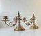 19th Century French Bronze Cantilever Piano Candlesticks, Set of 2 3