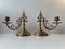 19th Century French Bronze Cantilever Piano Candlesticks, Set of 2 4